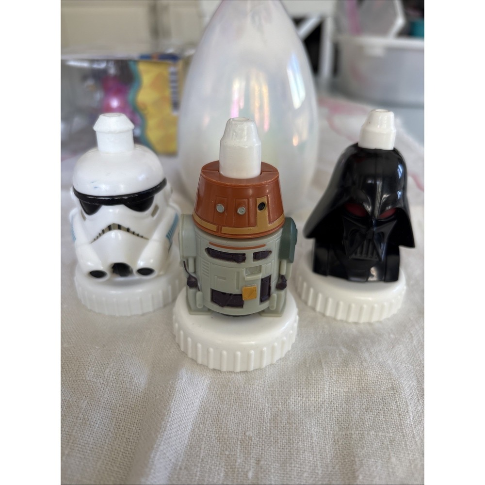 Good 2 Grow Juice Topper - Star Wars Rebels C1-10P (Chopper) Storm Trooper Darth